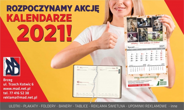 Agencja MAD - kalendarze 2021